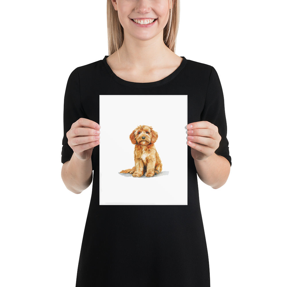 Golden Doodle Print