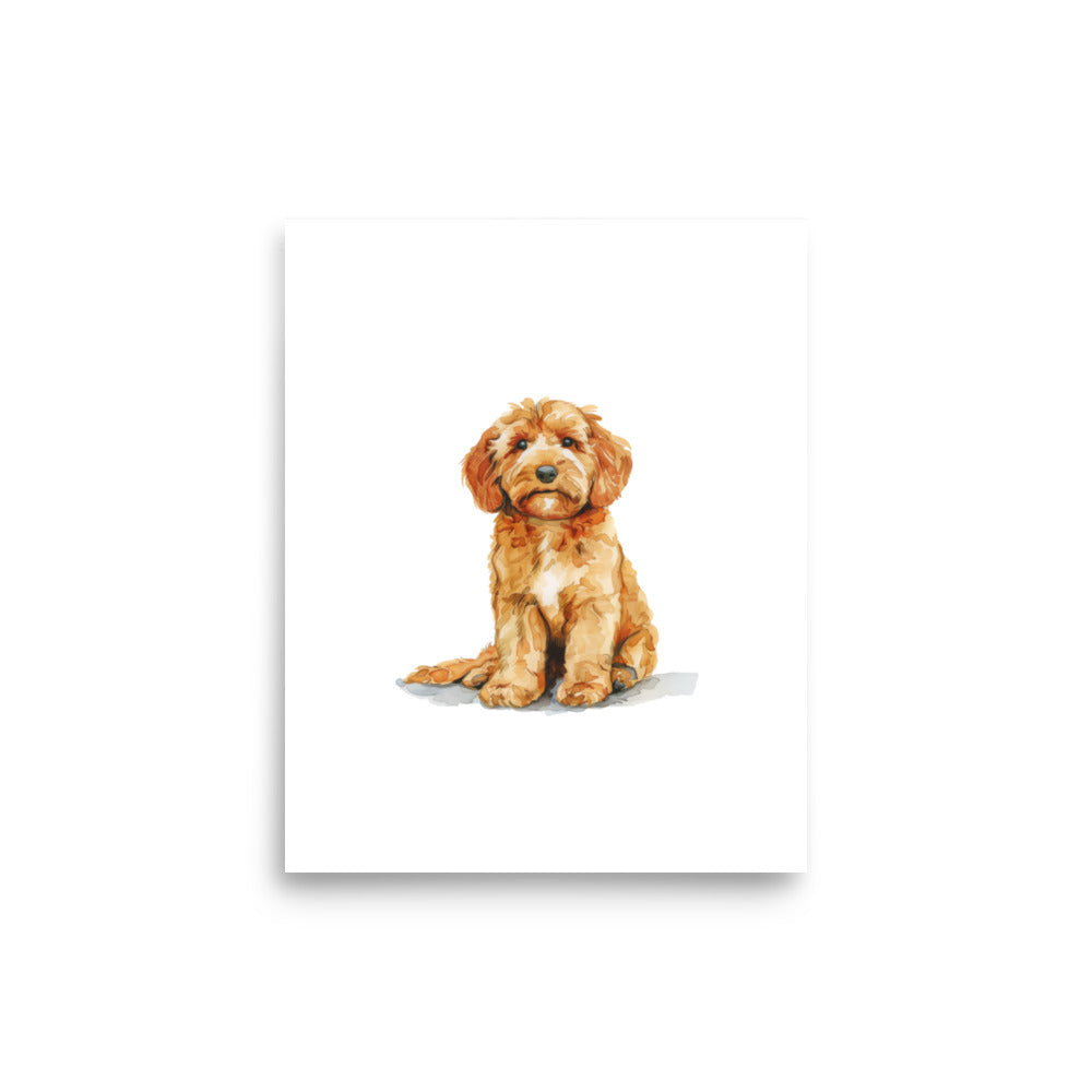 Golden Doodle Print