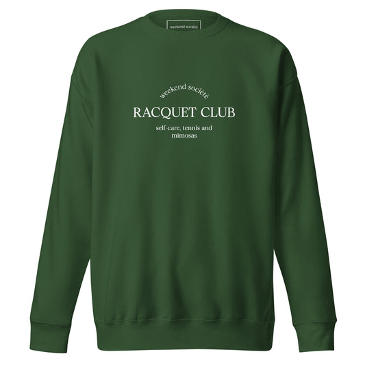 Racquet Club Sweatshirt - Green