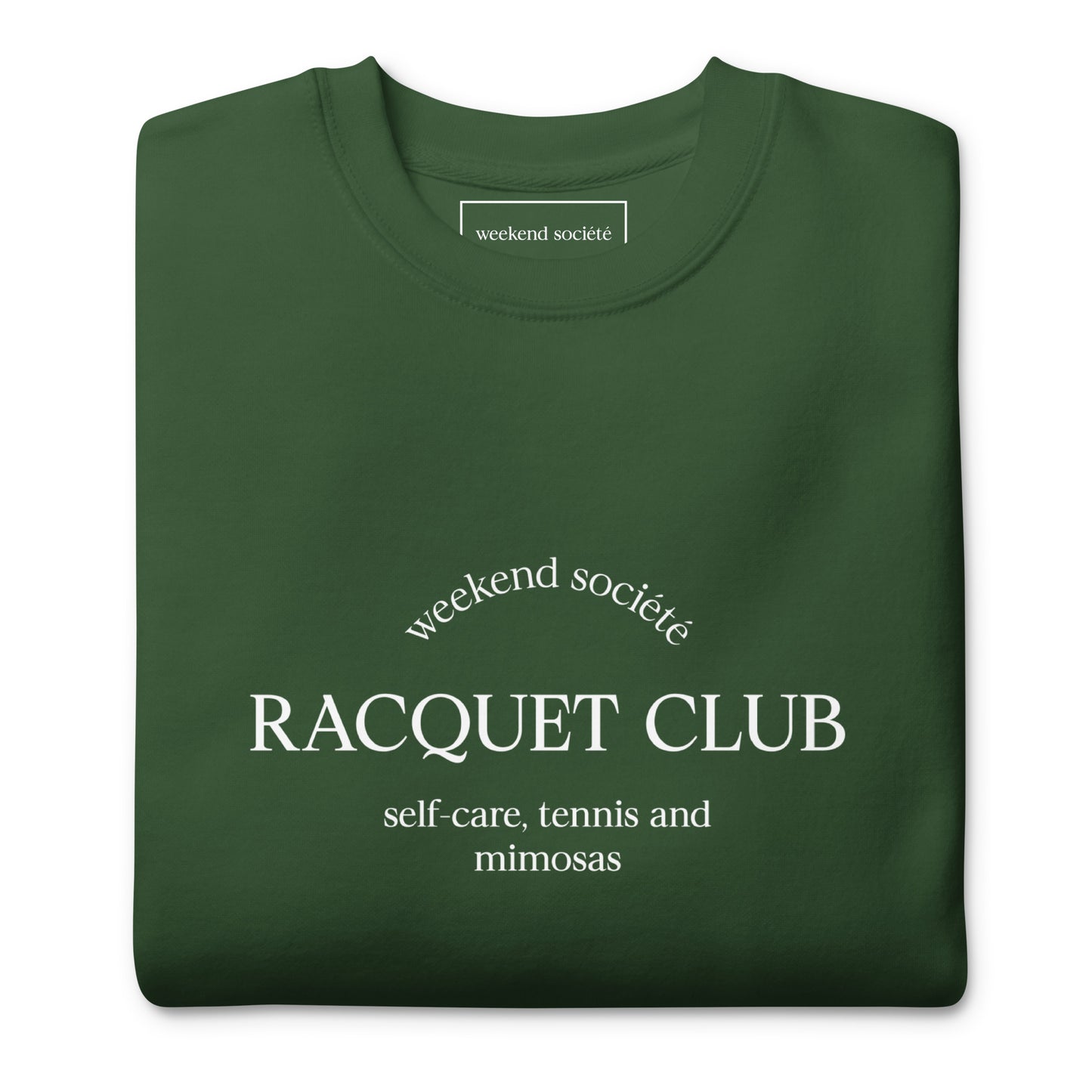 Racquet Club Sweatshirt - Green