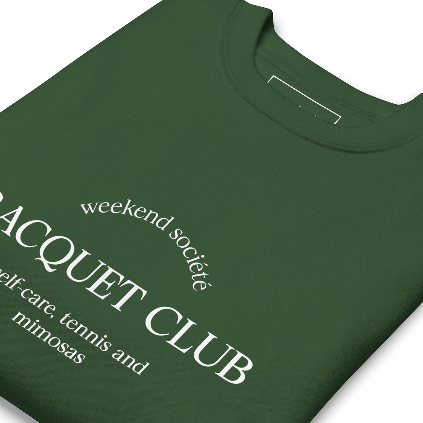 Racquet Club Sweatshirt - Green