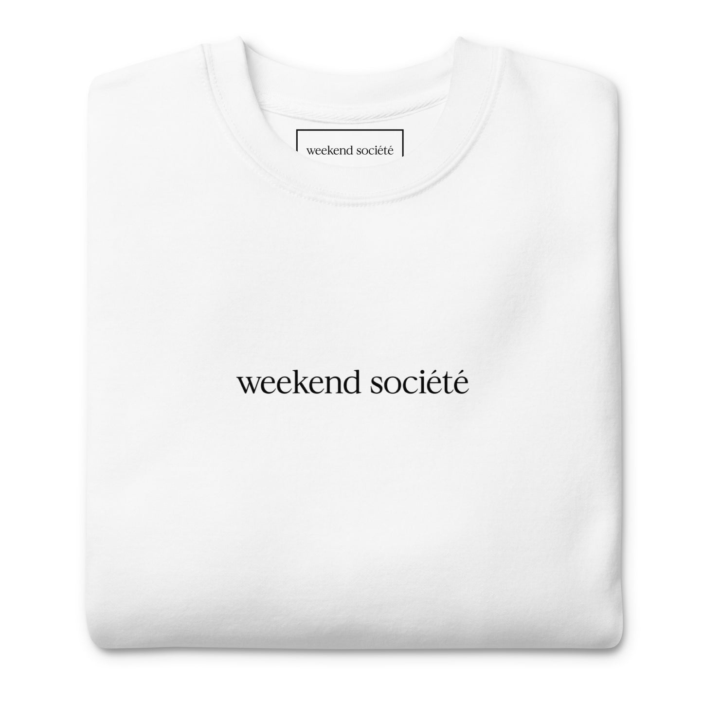 Weekend Société Sweatshirt - White